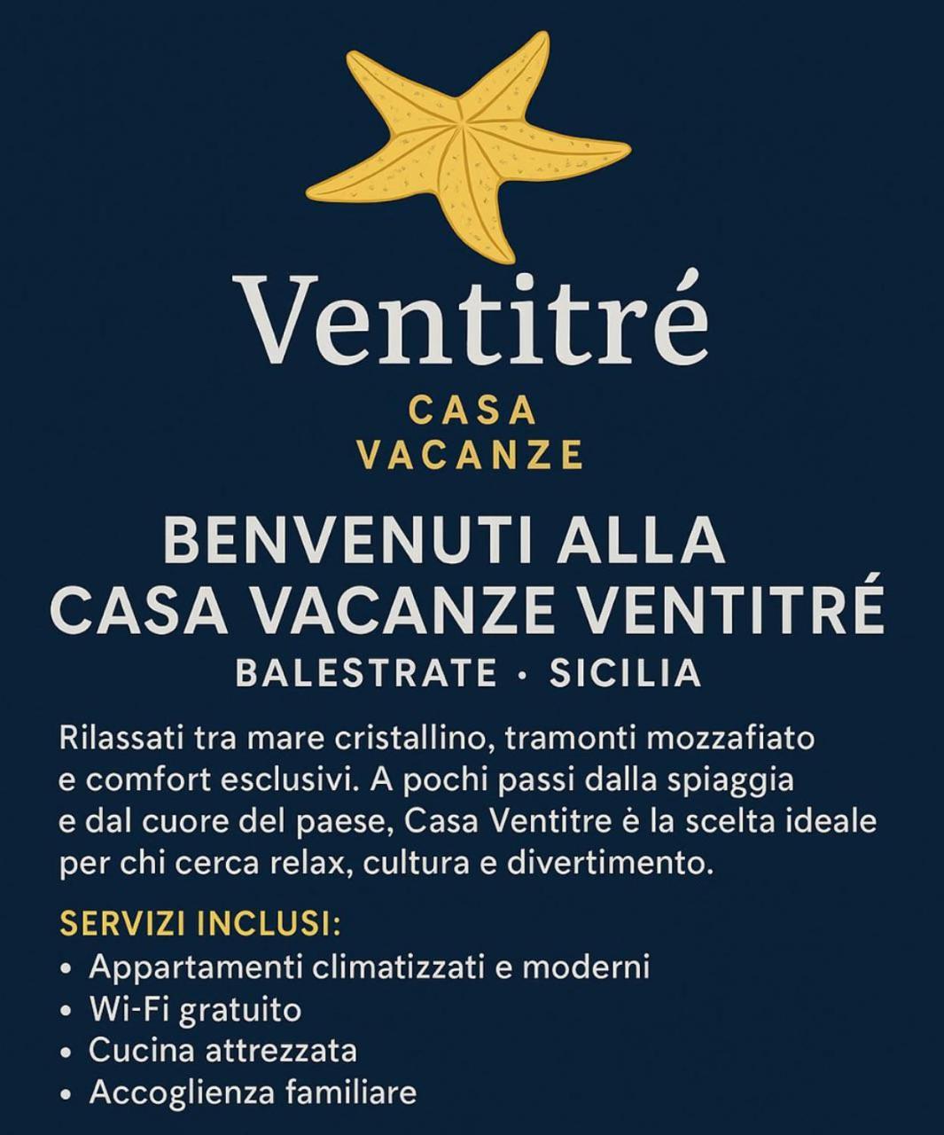 Casa Ventitre Villa Balestrate Exterior foto